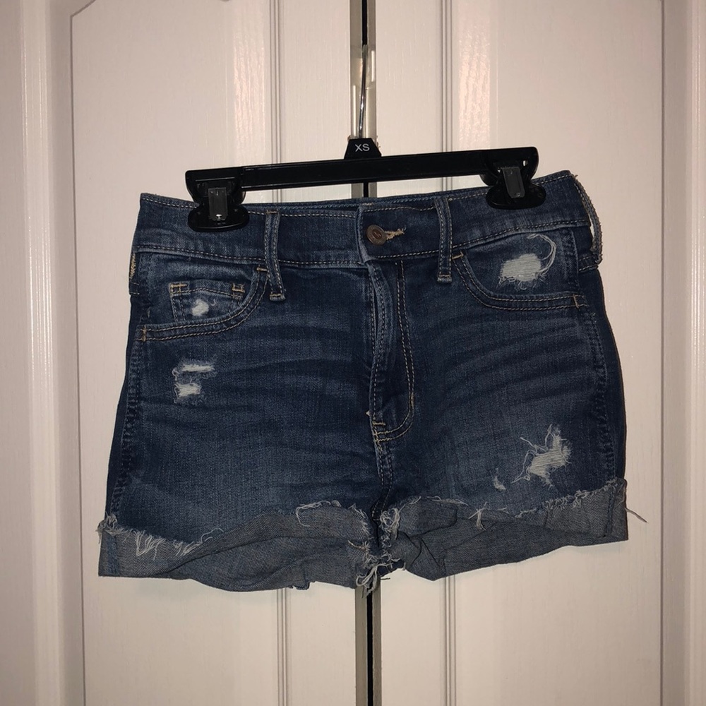 Hollister jean shorts
